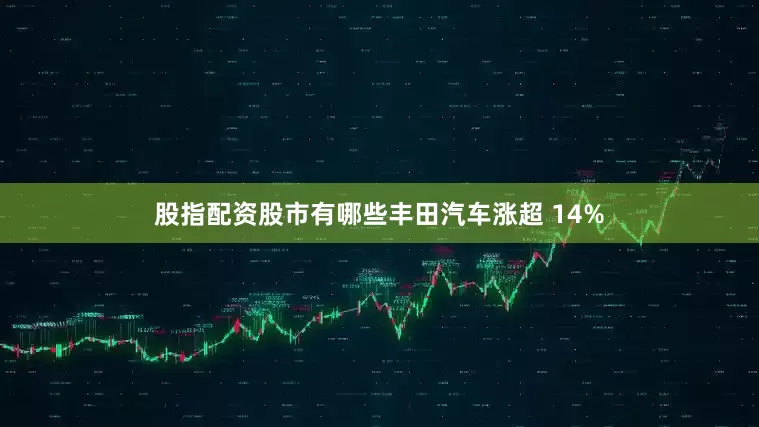 股指配资股市有哪些丰田汽车涨超 14%